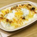 ぽりぽり拓庵's cooksnap of when they made ゆでたまご＆ほうれん草のシンプルグラタン.