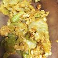 あーちゃんが's cooksnap of when they made お弁当にも♪キャベツの卵とじ♡.
