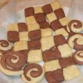 レモンティ★'s cooksnap of when they made サクサクマーブルクッキー.