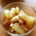 amjkao's cooksnap of when they made 簡単‼︎大根と竹輪の煮物.