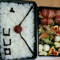 ありがとう！！'s cooksnap of when they made ラブレター★詰めご飯で簡単キャラ弁デコ弁.