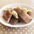 まこさんど's cooksnap of when they made 氷こんにゃくと鶏肉の海苔しお炒め.