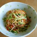 葉月♪'s cooksnap of when they made うちの子の大好きな☆春雨サラダ☆.