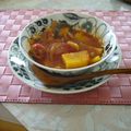ごーあい's cooksnap of when they made 鶏肉とさつま芋のトマト煮☆バジル風味.