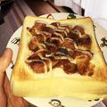 ♡tmk☆'s cooksnap of when they made 照りマヨチキンサンド★朝食やランチに.