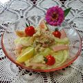 ☆むさし☆'s cooksnap of when they made ぽん酢で♬ハムとセロリのぶっかけ中華麺.