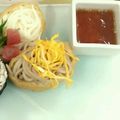 Ma＊Chan's cooksnap of when they made 稲荷ソバ.