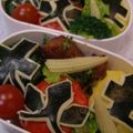 pekechan's cooksnap of when they made キャラ弁★シンケンジャーレッド.