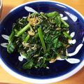 麻婆母神's cooksnap of when they made シンプル♪つるむらさきのジャコ炒め.
