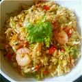 ゆざく's cooksnap of when they made タイ風チャーハン.