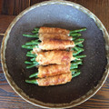 oyukidesu's cooksnap of when they made いんげんの豚肉巻き巻き.