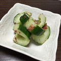 pojo's cooksnap of when they made 夏にさっぱり♪＊青うりの梅ぼし漬け＊.