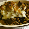 maruru-nn's cooksnap of when they made かぼちゃとひき肉のチーズ焼き.