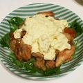 kanya♡'s cooksnap of when they made ＊少ない油で簡単＊チキン南蛮＊.