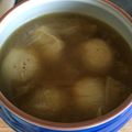 Millie2's cooksnap of when they made 忘。ミニ玉ねぎ丸ごとコンソメスープ.