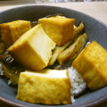 maruru-nn's cooksnap of when they made 厚揚げと茄子の甘辛丼.