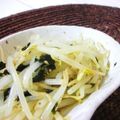 koumedesu's cooksnap of when they made レンジで簡単☆韓国海苔ともやしのナムル.