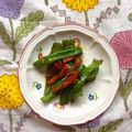 confiserie's cooksnap of when they made 野菜でもう一品★人参とピーマンの金平.