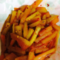 a0imama♡'s cooksnap of when they made スイカの皮のきんぴら.