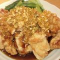 カナ0110's cooksnap of when they made とり肉の唐揚げ〜ねぎソース(醤油味)〜.
