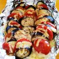 クッくまーん's cooksnap of when they made ナスとトマトのチーズマヨ焼き.