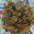 ェリンコ's cooksnap of when they made 和風 きのことナスのパスタ.
