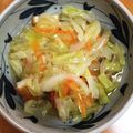 rin0418r24's cooksnap of when they made キャベツたっぷり厚揚げの野菜甘酢あんかけ.