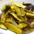 maruru-nn's cooksnap of when they made サツマイモと玉ねぎの旨塩炒め.