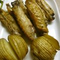 maruru-nn's cooksnap of when they made ハッセルバックポテト&手羽中をオーブンで.