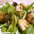 maruru-nn's cooksnap of when they made ブリと水菜のお魚サラダ 韓国風.