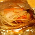 るり菊's cooksnap of when they made 鮭のちゃんちゃんホイル焼き.