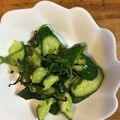 春巻きママ's cooksnap of when they made キュウリと大葉の塩もみ.