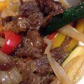 Takire's cooksnap of when they made 牛肉と夏野菜のオイスター炒め.