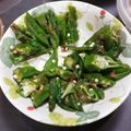 qoouru's cooksnap of when they made オクラのうめおかか和え～♪.