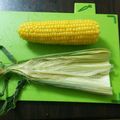 ごーや3's cooksnap of when they made とうもろこしゆで方 レンジで皮付きのまま.