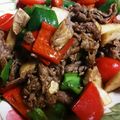 agak's cooksnap of when they made 牛肉ピーマン甘辛炒め.
