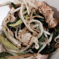 kimig's cooksnap of when they made 豚にらもやし炒め.
