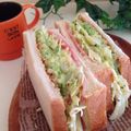 あんみつ☆'s cooksnap of when they made 話題の沼サンドを真似っこ.