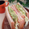 あんみつ☆'s cooksnap of when they made 話題の沼サンドを真似っこ.