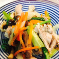 AOAOshark's cooksnap of when they made 豚肉と小松菜のオイスターソース炒め.