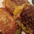 ちゅんたい's cooksnap of when they made とうもろこしのふわふわ焼き★カレー味.