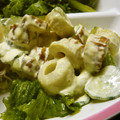 maruru-nn's cooksnap of when they made 簡単！きゅうりと竹輪のマヨ和え.