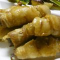 maruru-nn's cooksnap of when they made ナスの豚バラ巻き焼き.