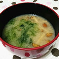 Kαi＊MαMα's cooksnap of when they made 三重県の定番！アオサとなめこのお味噌汁.