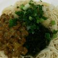 スイカが好物's cooksnap of when they made ★簡単★もずく納豆おろし素麺.