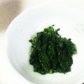 ☆こまっと☆'s cooksnap of when they made めんつゆで作るツルムラサキの胡麻和え.