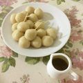 なまけもの612's cooksnap of when they made しらたま豆腐だんご.