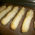 にゃろにゃろめ's cooksnap of when they made はったい粉＆バナナのスティックパン.