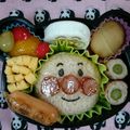 いちごすまいるん's cooksnap of when they made キャラ弁＊アンパンマン*おむすびまん.