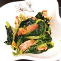 りなかん's cooksnap of when they made ほうれん草&ハム(ベーコン)バター炒め.